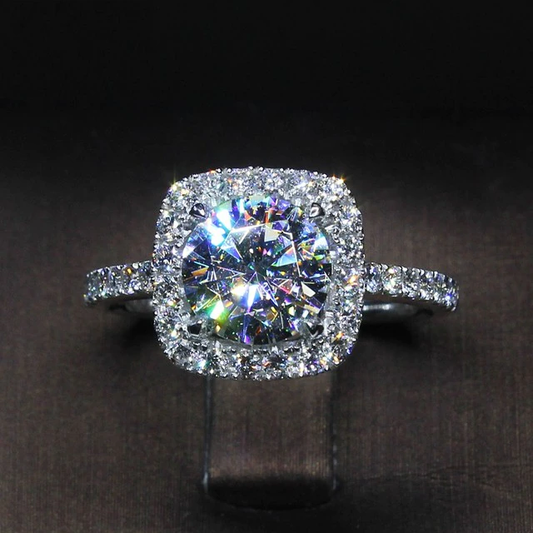 Klassieke Zilveren Eternity Ring