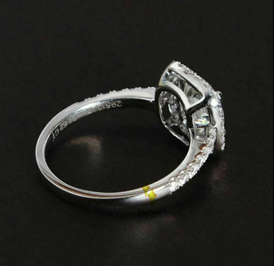 Klassieke Zilveren Eternity Ring