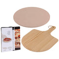 Pizza-baksteen – Houten Pizza-schep – Doorsnede Baksteen 33 Centimeter – Duurzaam – Comfortabel