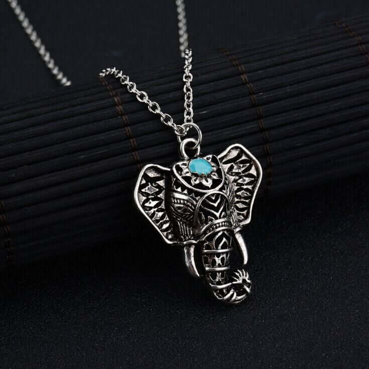 Boho Olifant Ketting
