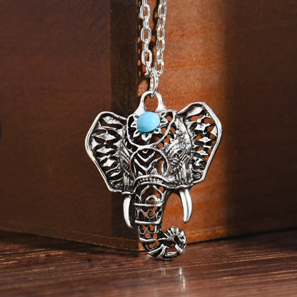 Boho Olifant Ketting