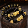 Feng Shui Zwarte Obsidiaan Armband