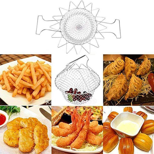 Chef Basket ｜Opvouwbare Multifunctionele Lek Mand
