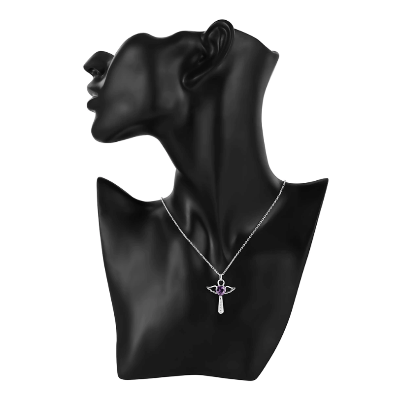 Engel Vleugels Kruis Ketting