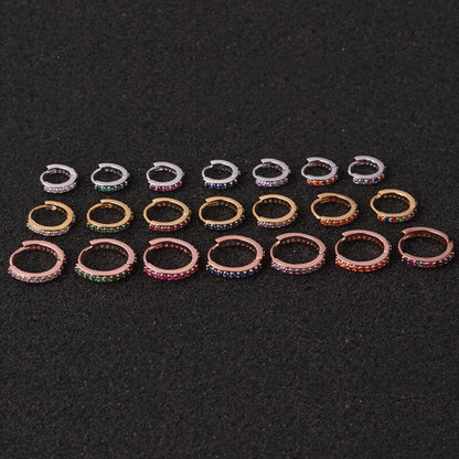 Kleurrijke Oor Piercings Ringen