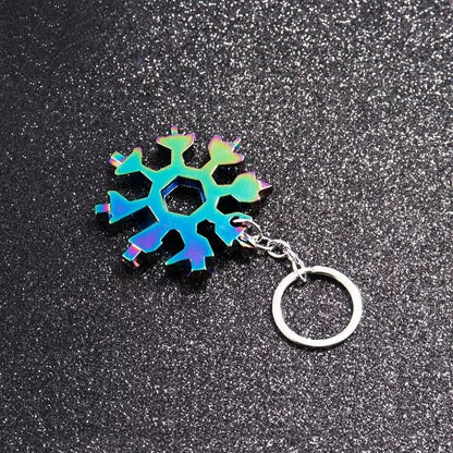 Do-It Snowflake Multifunctionele Zak Sleutelhanger | 1+1 Gratis