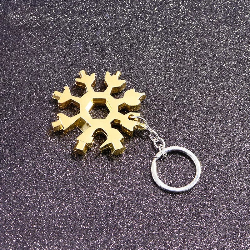 Do-It Snowflake Multifunctionele Zak Sleutelhanger | 1+1 Gratis