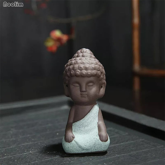 Little Monks | Buddha Monnik Beeld voor Vrede | 50% KORTING