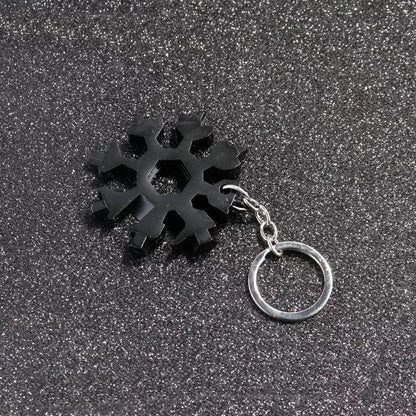 Do-It Snowflake Multifunctionele Zak Sleutelhanger | 1+1 Gratis