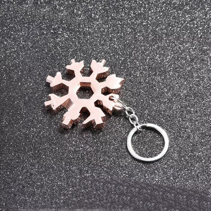 Do-It Snowflake Multifunctionele Zak Sleutelhanger | 1+1 Gratis
