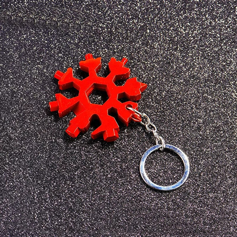 Do-It Snowflake Multifunctionele Zak Sleutelhanger | 1+1 Gratis