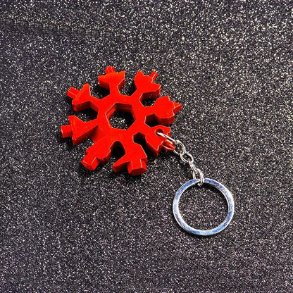 Do-It Snowflake Multifunctionele Zak Sleutelhanger | 1+1 Gratis