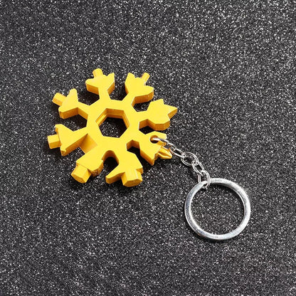Do-It Snowflake Multifunctionele Zak Sleutelhanger | 1+1 Gratis