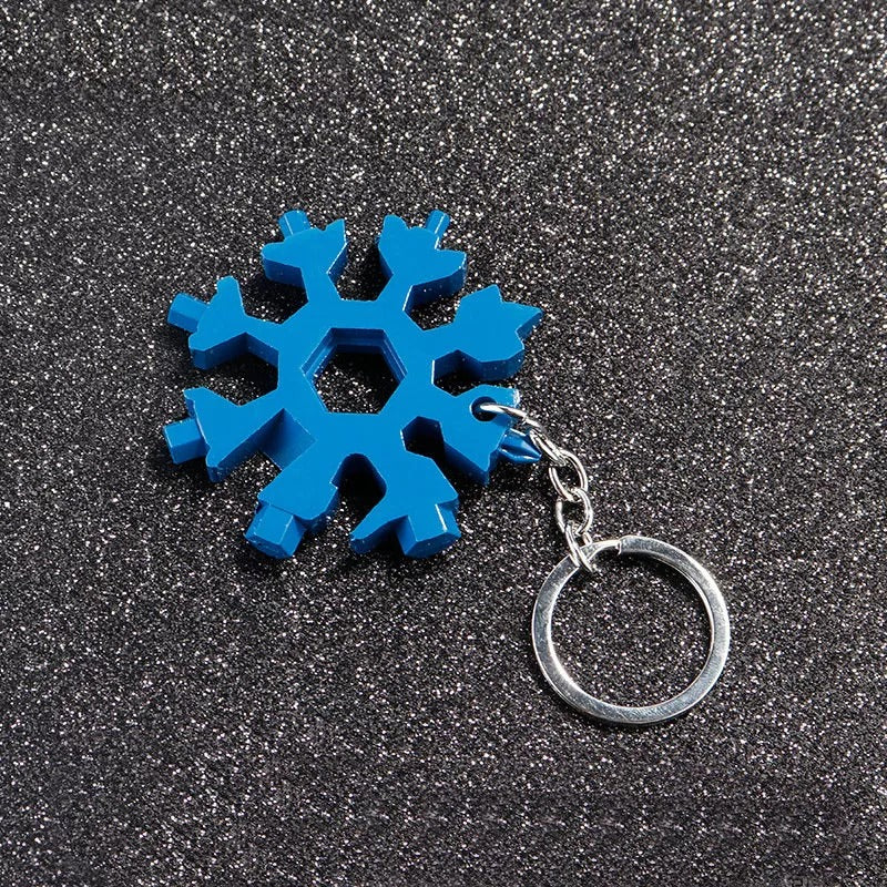 Do-It Snowflake Multifunctionele Zak Sleutelhanger | 1+1 Gratis