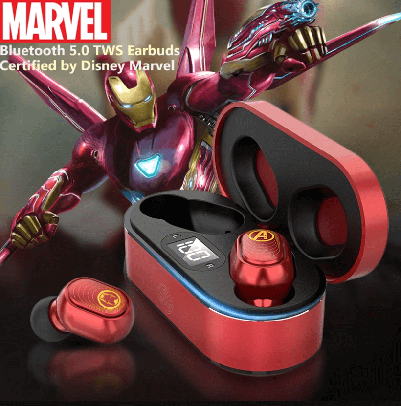 Avengers LED Scherm Draadloze Oordopjes