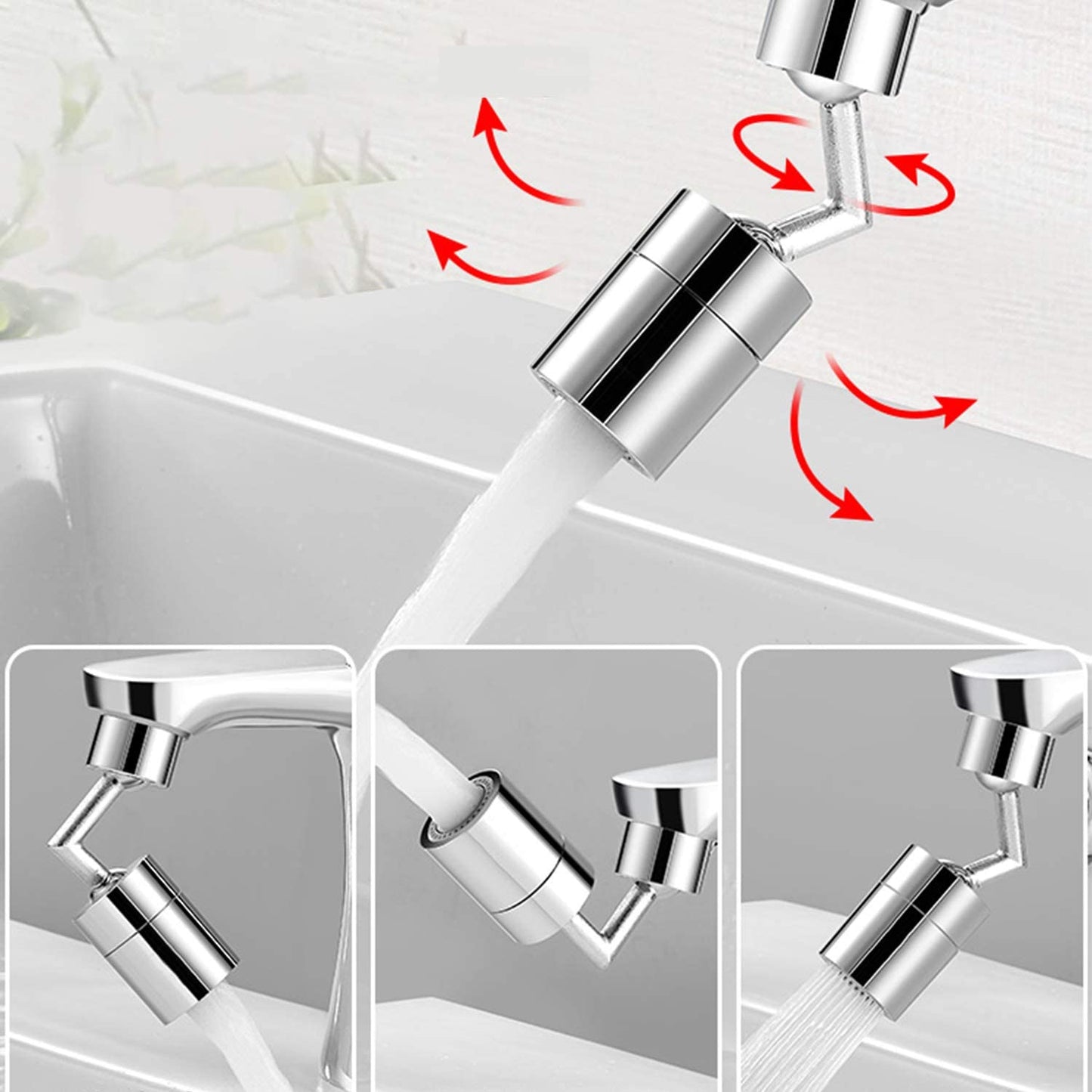 PerfectSplash | Universeel Draaibare Kraan