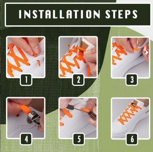 Magnetische No-Tie Schoenveters