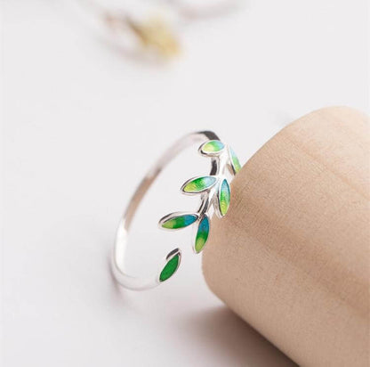 Boom des Levens Blad Ring