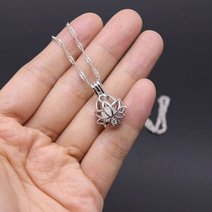 Lichtgevende Lotus Ketting