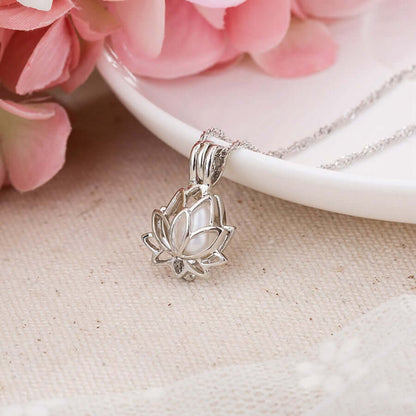 Lichtgevende Lotus Ketting