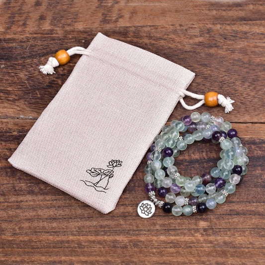 Fluoriet Mala Armband