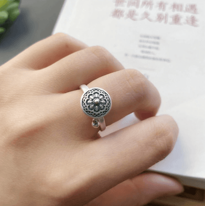Mantra Gebedsmolen Ring