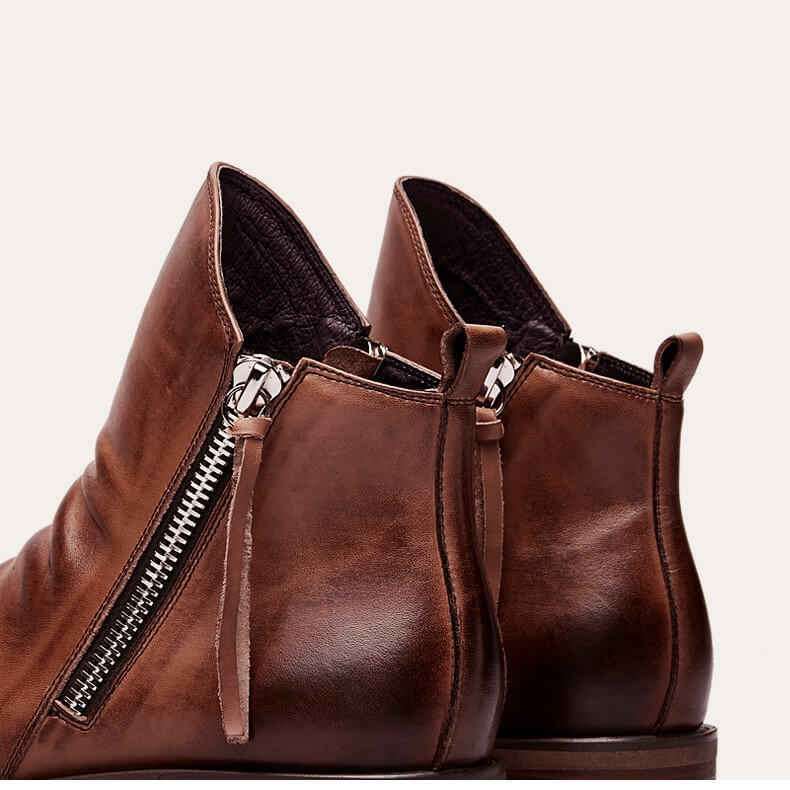 Heren Casual Leren Laarzen