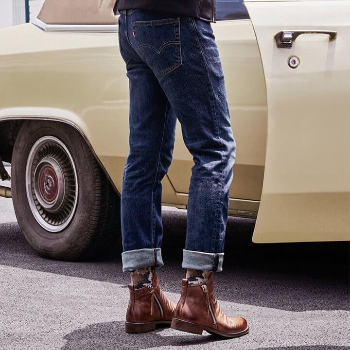 Heren Casual Leren Laarzen