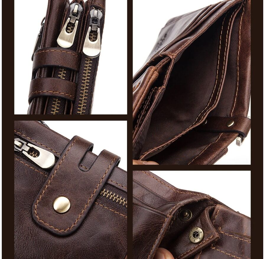 Leren Herenportemonnee