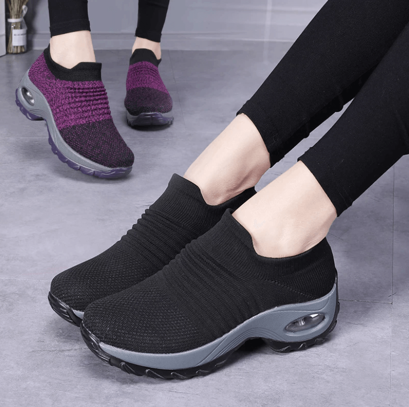 Ademende Sok Sneakers