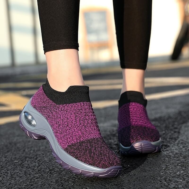 Ademende Sok Sneakers