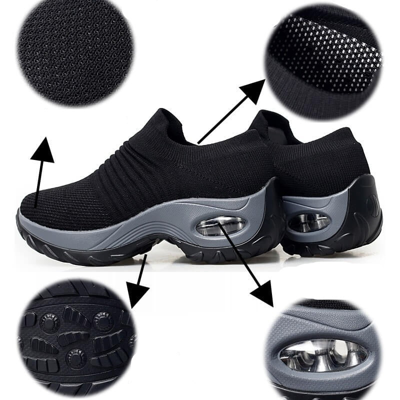 Ademende Sok Sneakers
