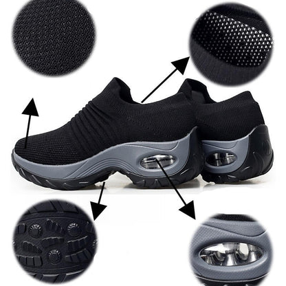 Ademende Sok Sneakers