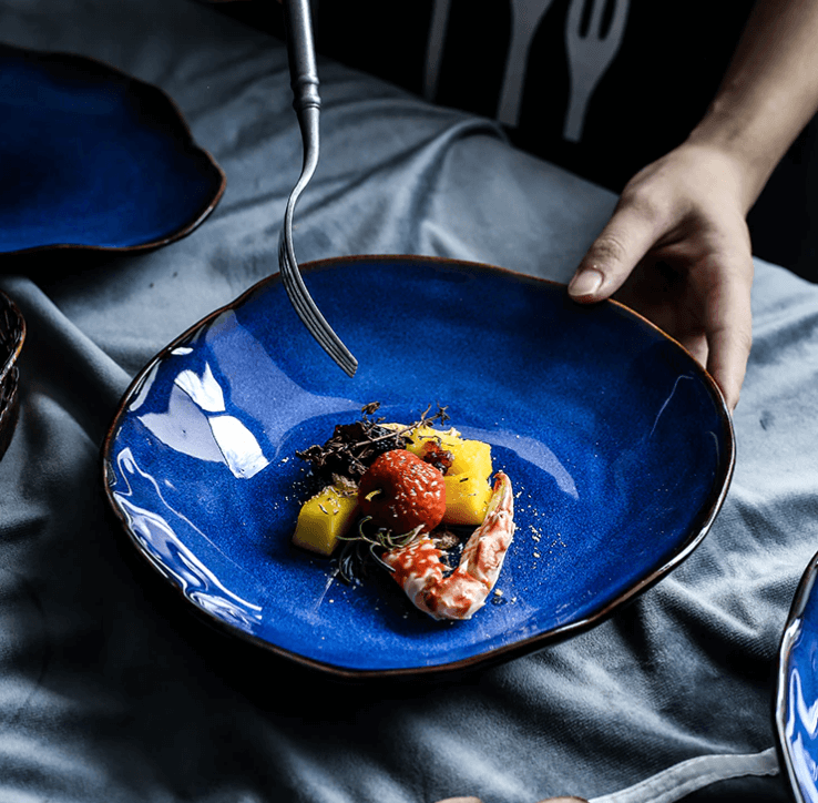Nordic Keramische Voedsel Schaal Bord