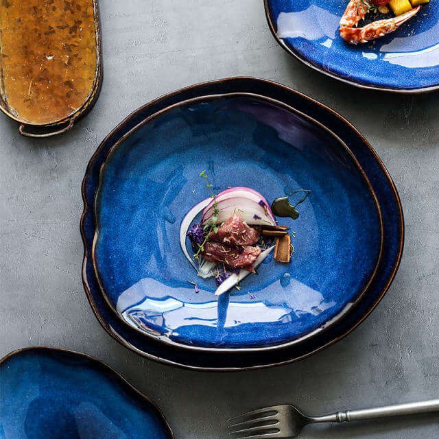 Nordic Keramische Voedsel Schaal Bord