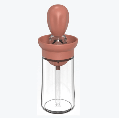 Olieverdeler Fles Met Siliconen Borstel
