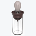Olieverdeler Fles Met Siliconen Borstel