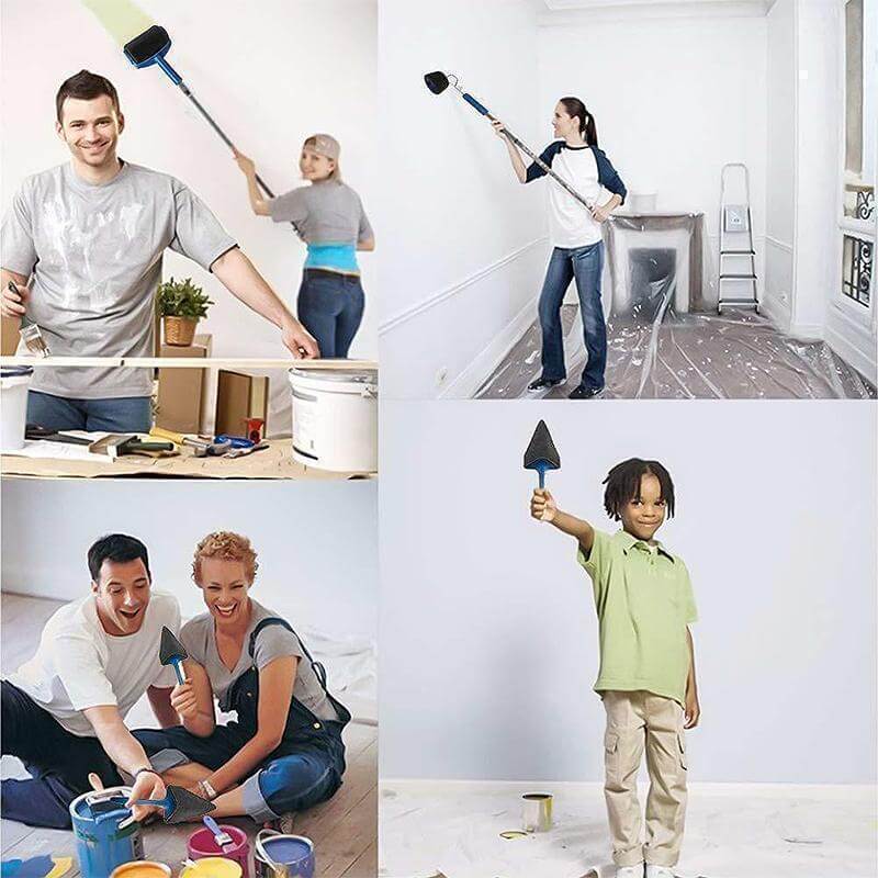 Easy Paint | Professionele Anti-lek Verfrol Set