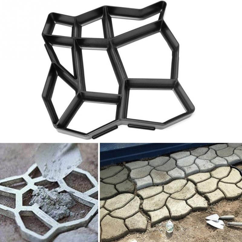 DIY tuinpad mal
