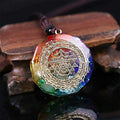 Sri Yantra Orgoniet Chakra Ketting
