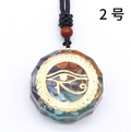 Sri Yantra Orgoniet Chakra Ketting