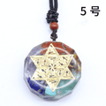 Sri Yantra Orgoniet Chakra Ketting