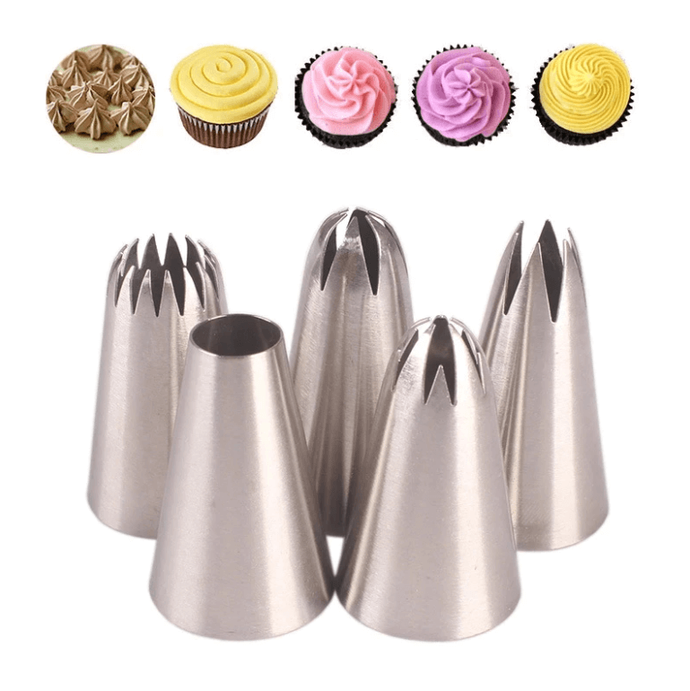 Professionele Spuitkopjes Set