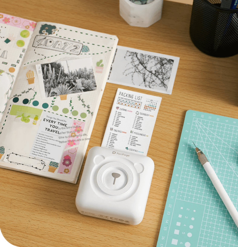 Mini Draadloze Foto Printer