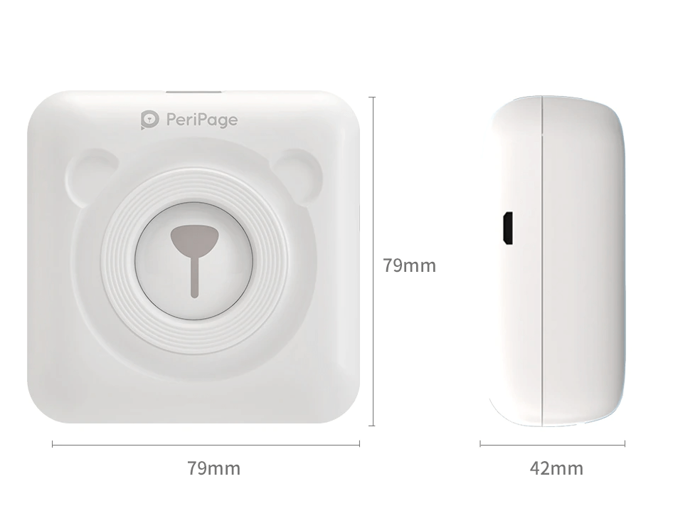 Mini Draadloze Foto Printer