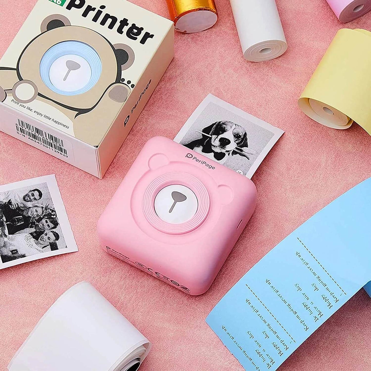 Mini Draadloze Foto Printer