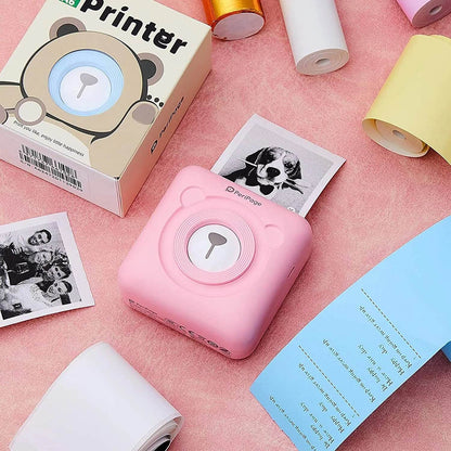 Mini Draadloze Foto Printer