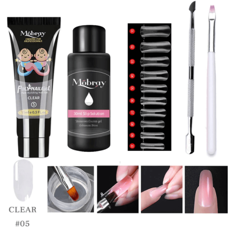 MOBRAY | Poly Gel Nagel Set
