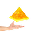3D Kristallen Puzzel Piramide