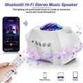 Aurora Maan Projector met Muziek Bluetooth Luidspreker